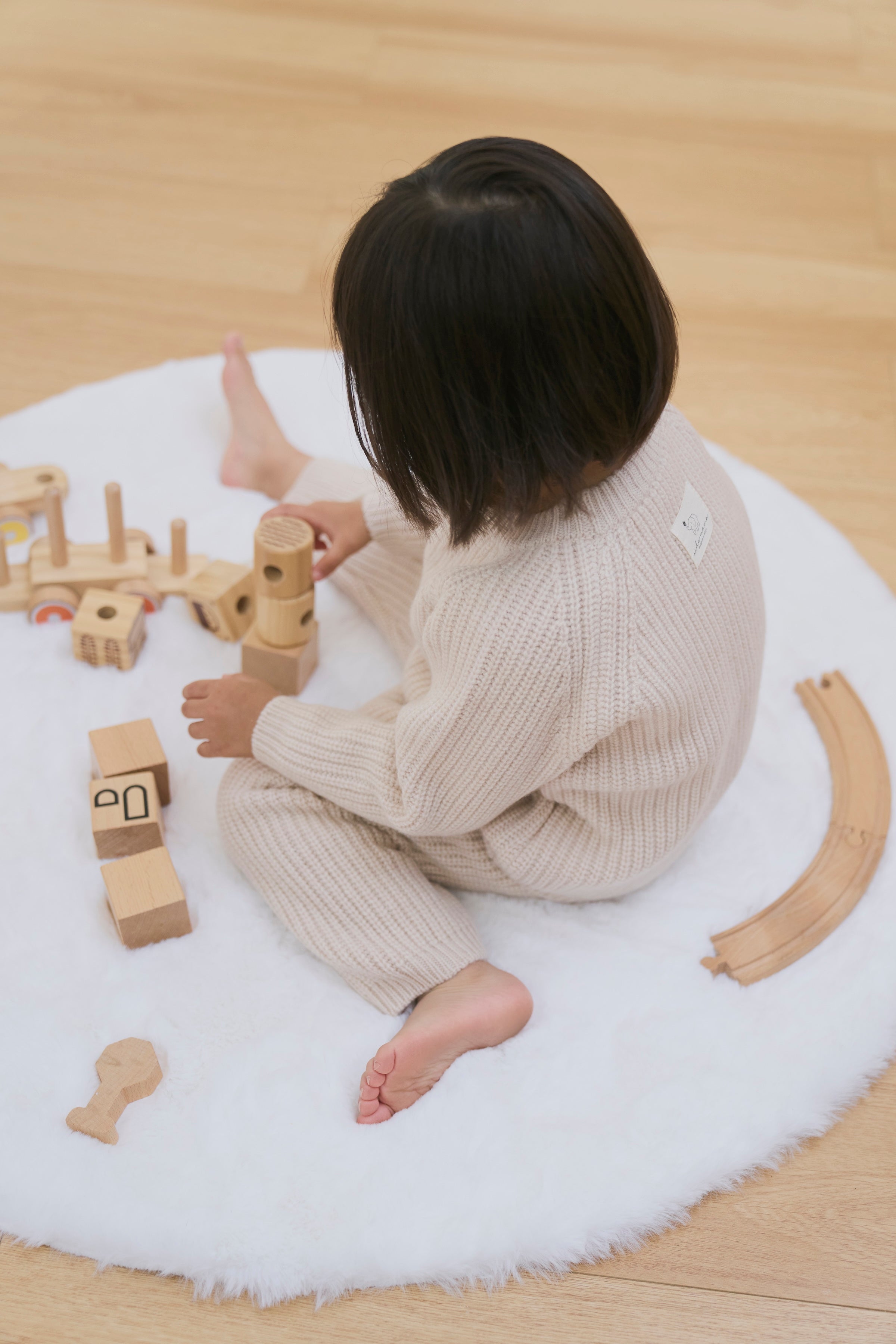 Oidemama Toddler Chunky Knit Pullover & Pants