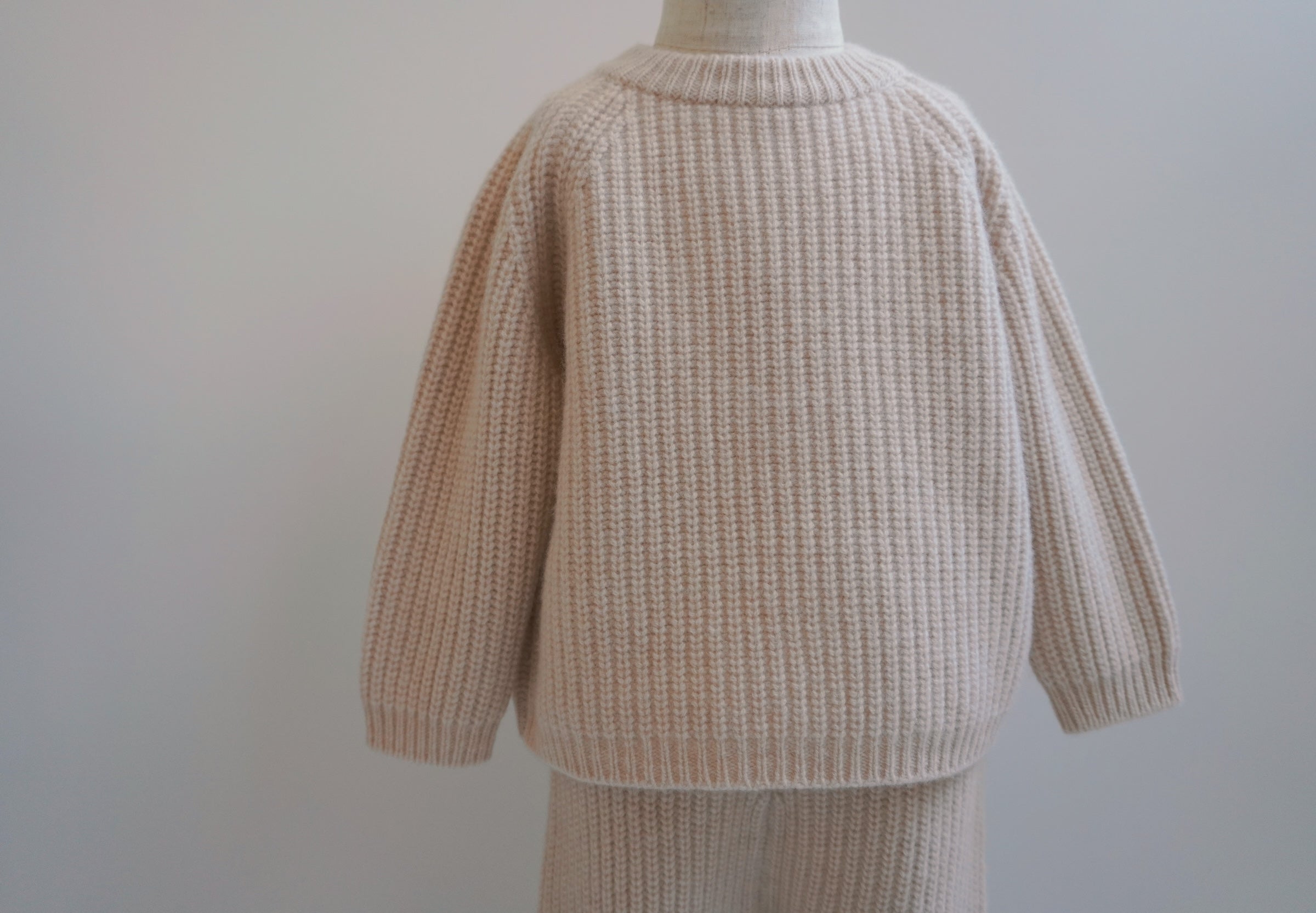 Oidemama Toddler Chunky Knit Pullover & Pants