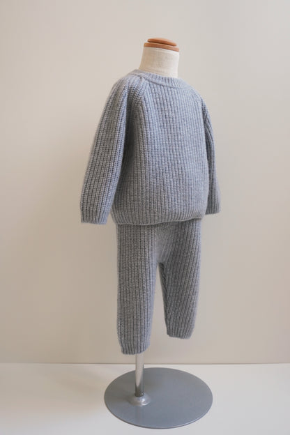 Oidemama Toddler Chunky Knit Pullover &amp; Pants